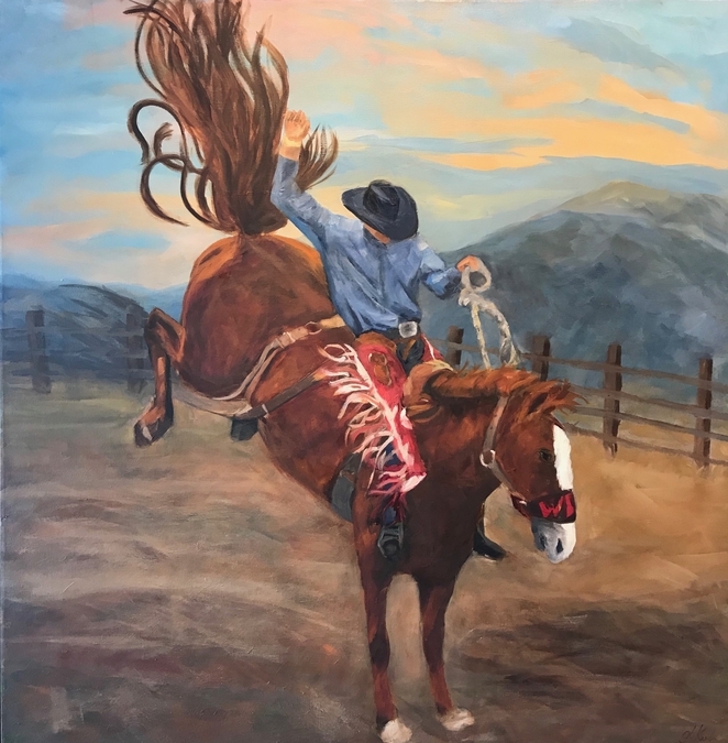 Saddle Bronc